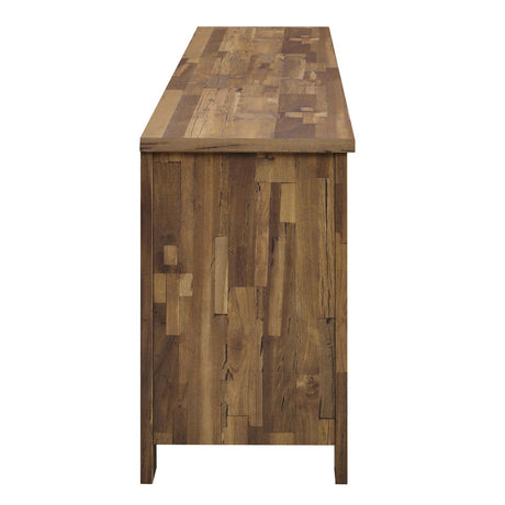 Rustic Sliding Cheshire 71" Dining Room Cabinet - Storage Buffet Table - BUILDMYPLACE