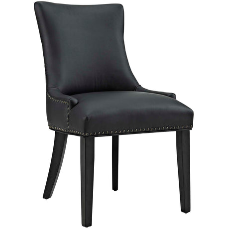 Modern Marquis Faux Leather Leisure Padded Dining Chair - Dining Table Set - BUILDMYPLACE