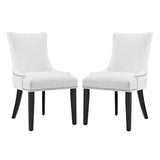 Modern Marquis Faux Leather Leisure Padded Dining Chair - Dining Table Set - BUILDMYPLACE