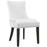 Modern Marquis Faux Leather Leisure Padded Dining Chair - Dining Table Set - BUILDMYPLACE