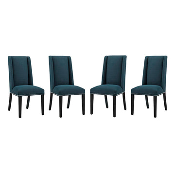 Baron Kitchen And Dining Fabric Chair Set Of 4 - Dining Room Chair Sets