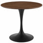 Lippa 36" Round Walnut Dining Table - BUILDMYPLACE