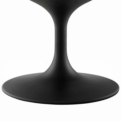 Lippa 48" Oval - Shaped Artificial Marble Top Coffee Table -  Dining Table - BUILDMYPLACE
