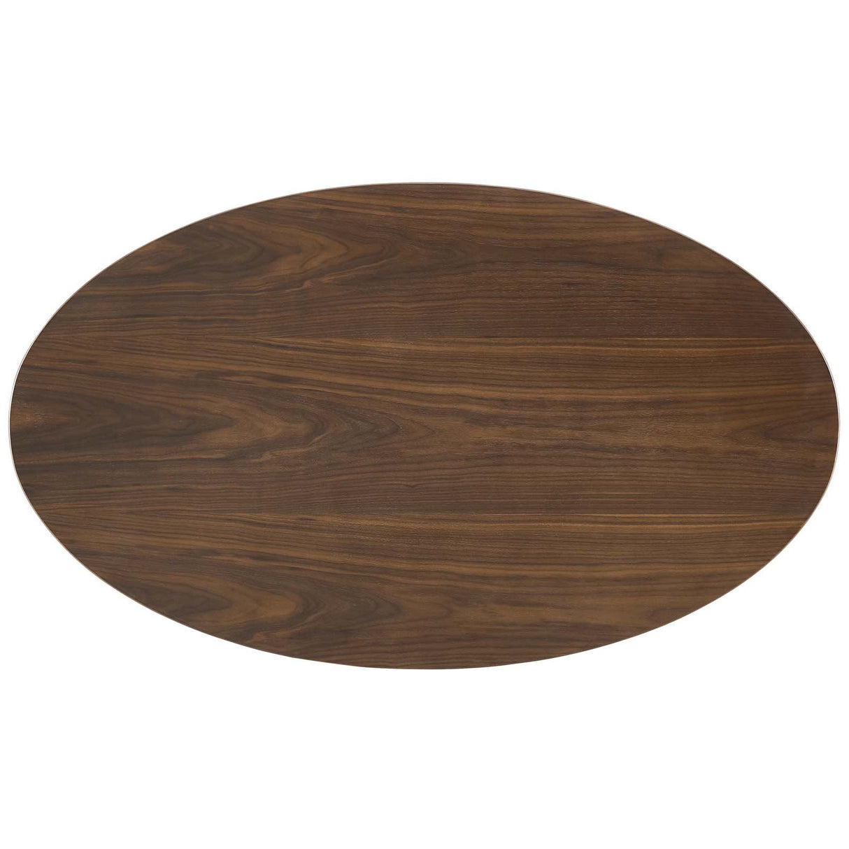 Lippa 48"Oval Top Coffee Table - Metal Tapered Base Dining Table