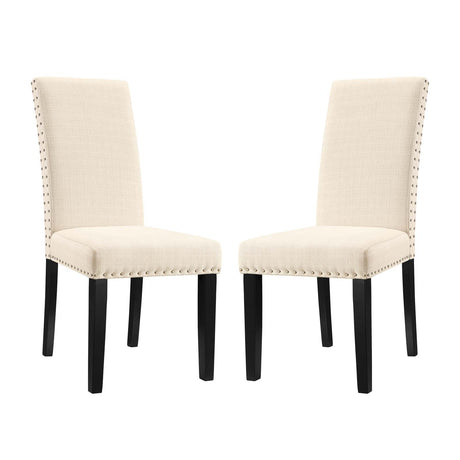 Parcel  Kitchen And Dining Side Chair - Living Room Fabric Dining Set - BUILDMYPLACE