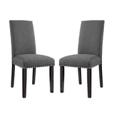 Parcel  Kitchen And Dining Side Chair - Living Room Fabric Dining Set - BUILDMYPLACE