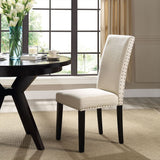 Parcel  Kitchen And Dining Side Chair - Living Room Fabric Dining Set - BUILDMYPLACE