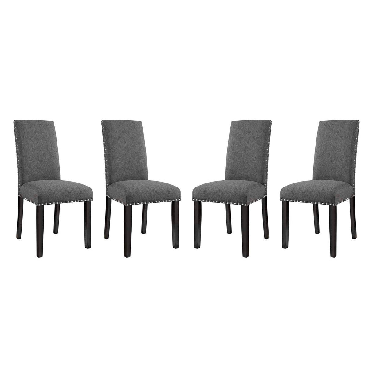 Parcel  Kitchen And Dining Side Chair - Living Room Fabric Dining Set - BUILDMYPLACE