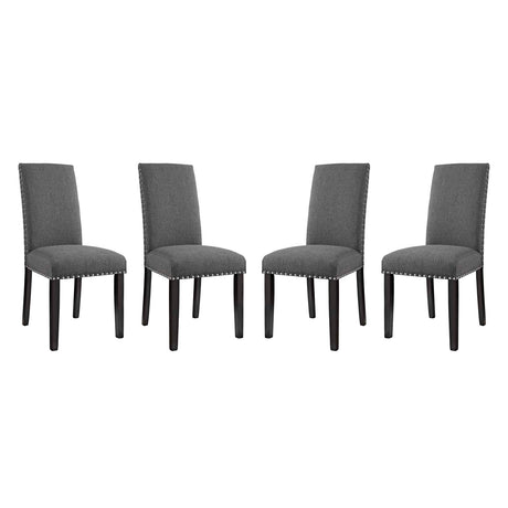 Parcel  Kitchen And Dining Side Chair - Living Room Fabric Dining Set - BUILDMYPLACE