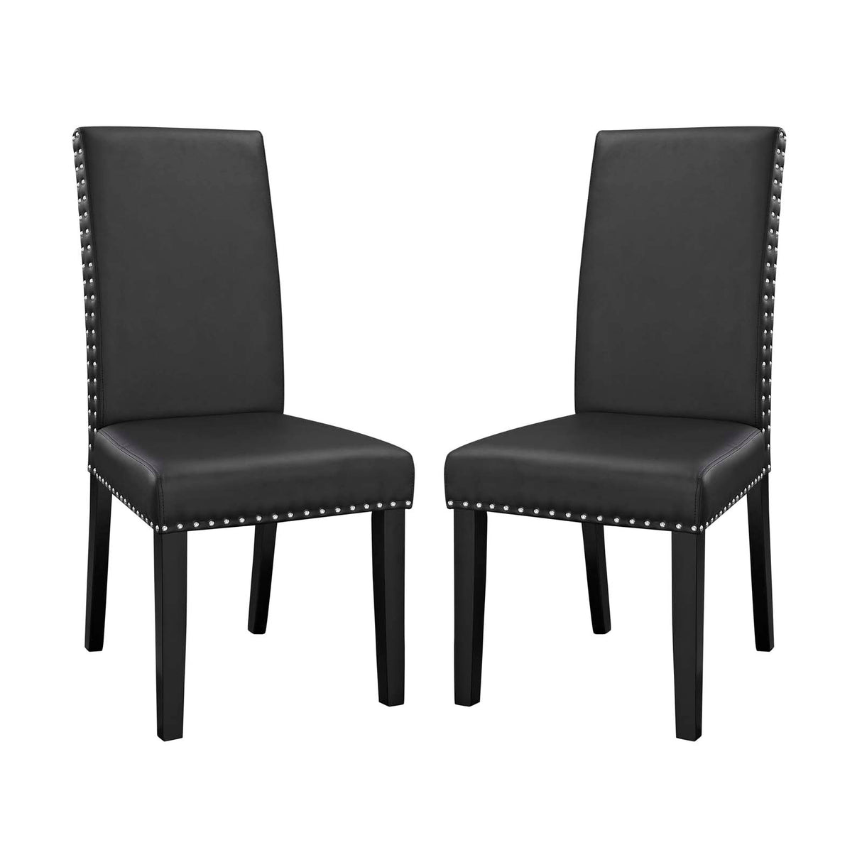 Parcel Faux Leather Kitchen And Dining Side Chair - Living Room Dining Set - BUILDMYPLACE