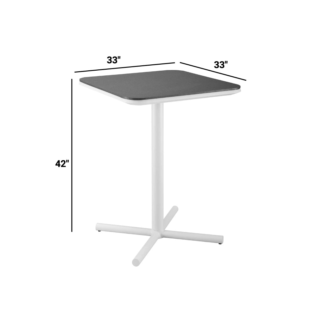 Raleigh Outdoor Patio Aluminum Bar Table