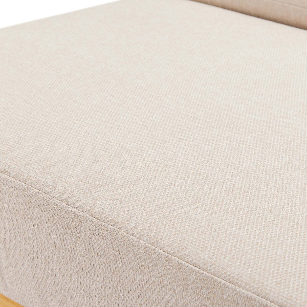 Sedona Outdoor Patio Eucalyptus Wood Sectional Sofa Armless Chair