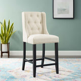 Baronet Tufted Button Upholstered Stool