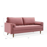 Valour Performance Velvet Sofa