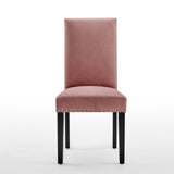 Parcel Performance Velvet Dining Side Chairs - Set of 2