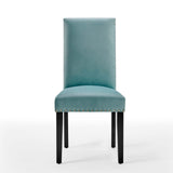 Parcel Performance Velvet Dining Side Chairs - Set of 2