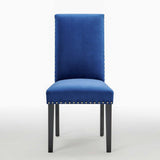 Parcel Performance Velvet Dining Side Chairs - Set of 2