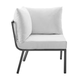 Riverside 28" Outdoor Patio Aluminum Set