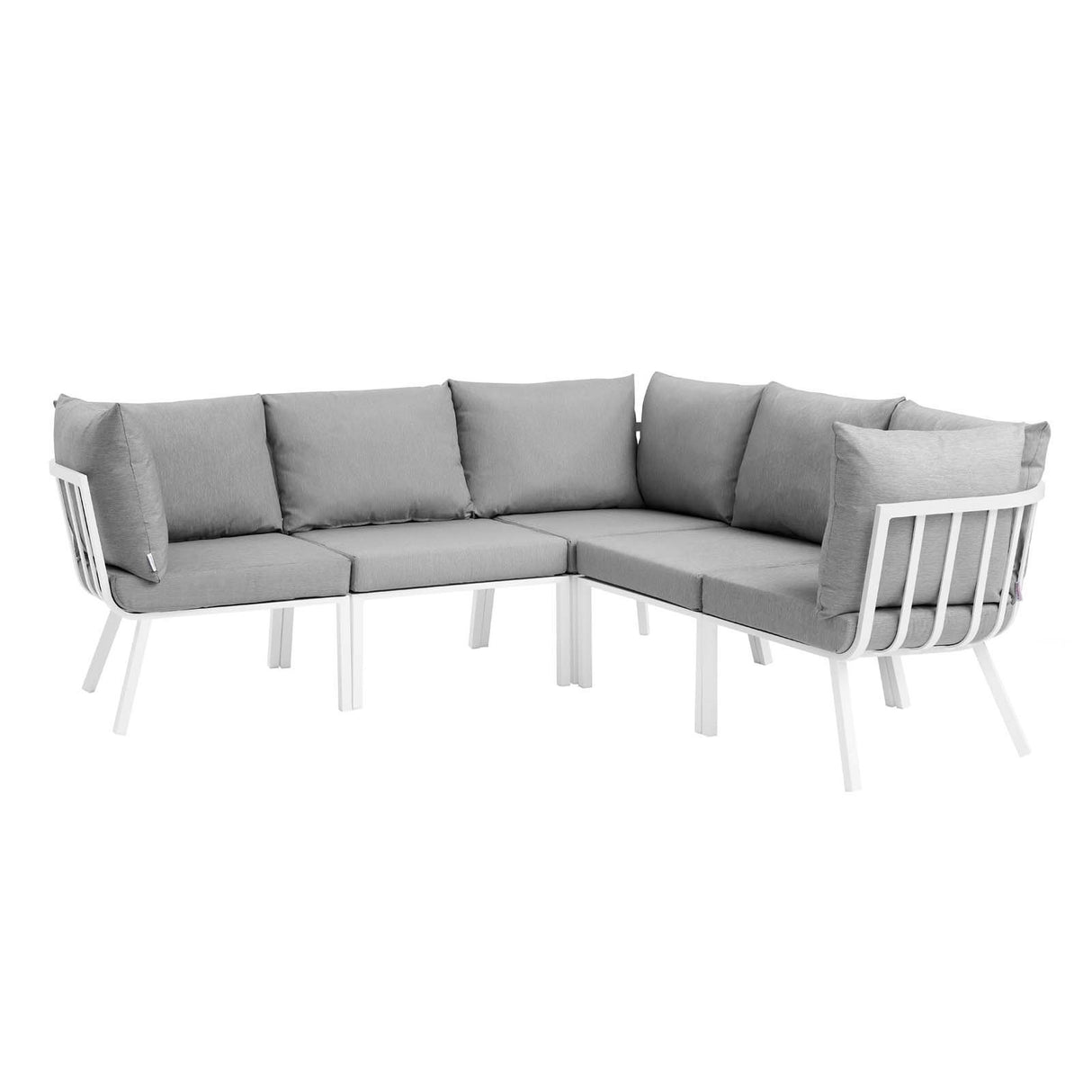 Riverside 28" Outdoor Patio Aluminum Set