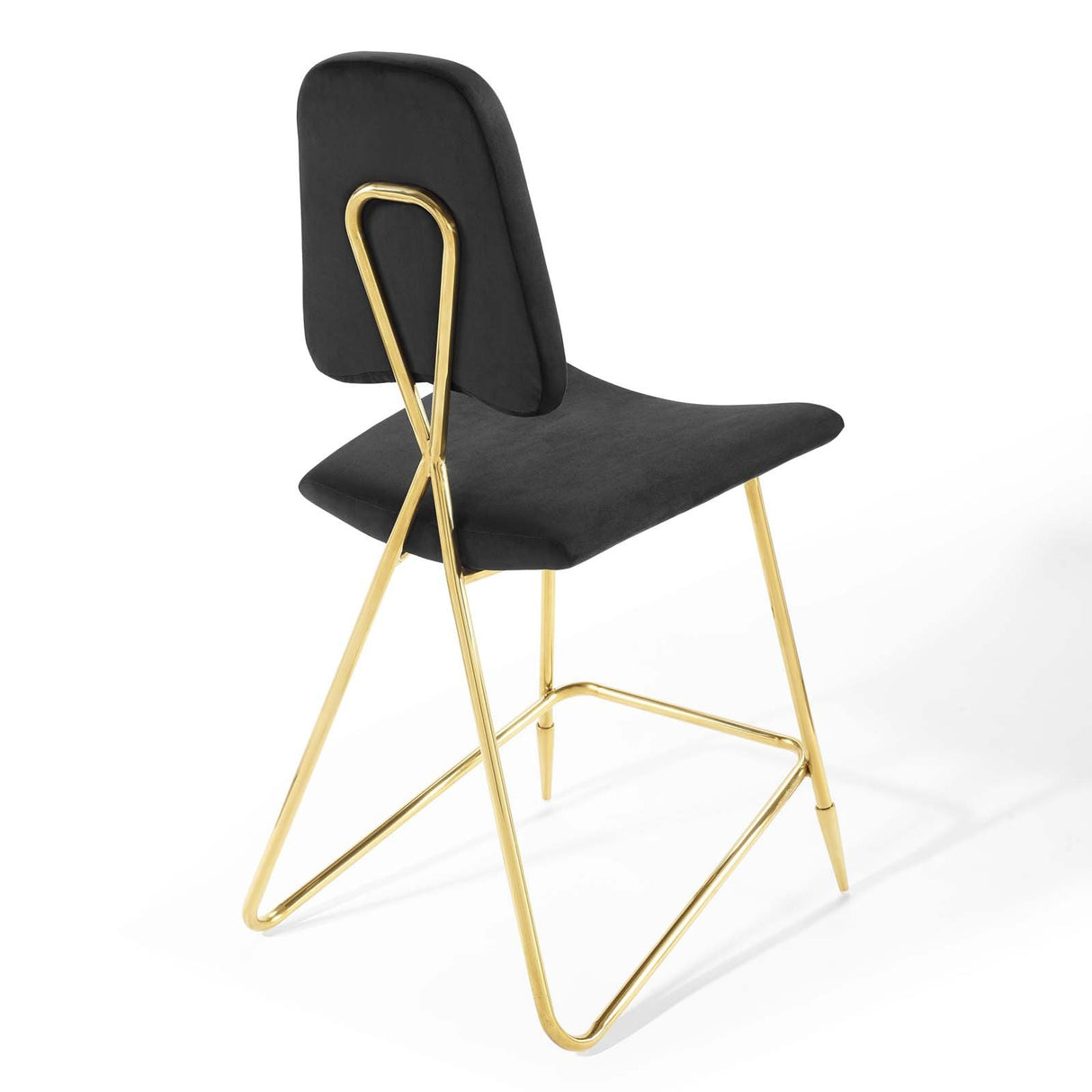 Ponder Performance Stool In Velvet