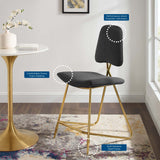 Ponder Performance Stool In Velvet