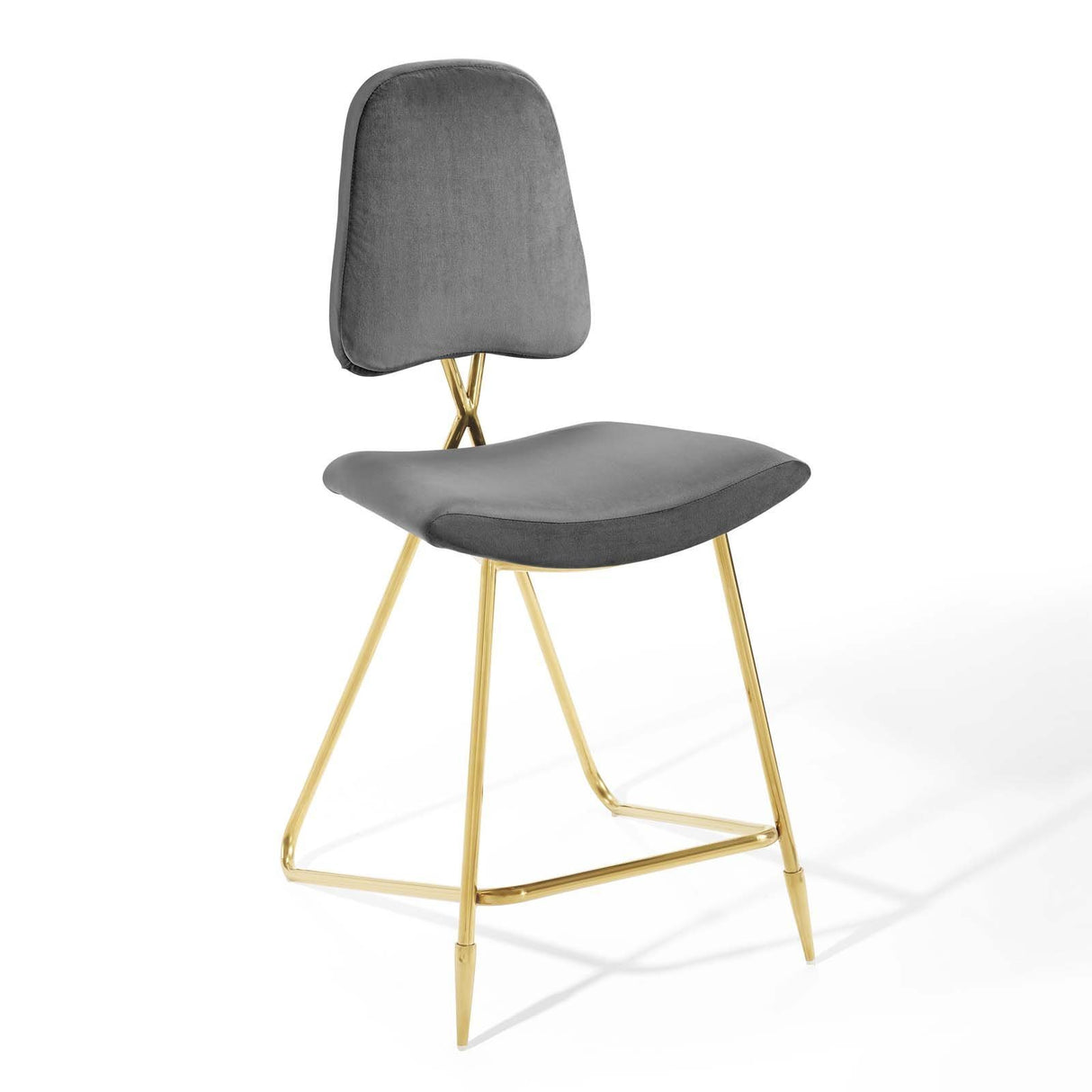 Ponder Performance Stool In Velvet