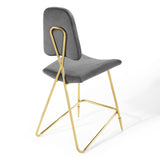 Ponder Performance Stool In Velvet