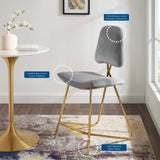 Ponder Performance Stool In Velvet