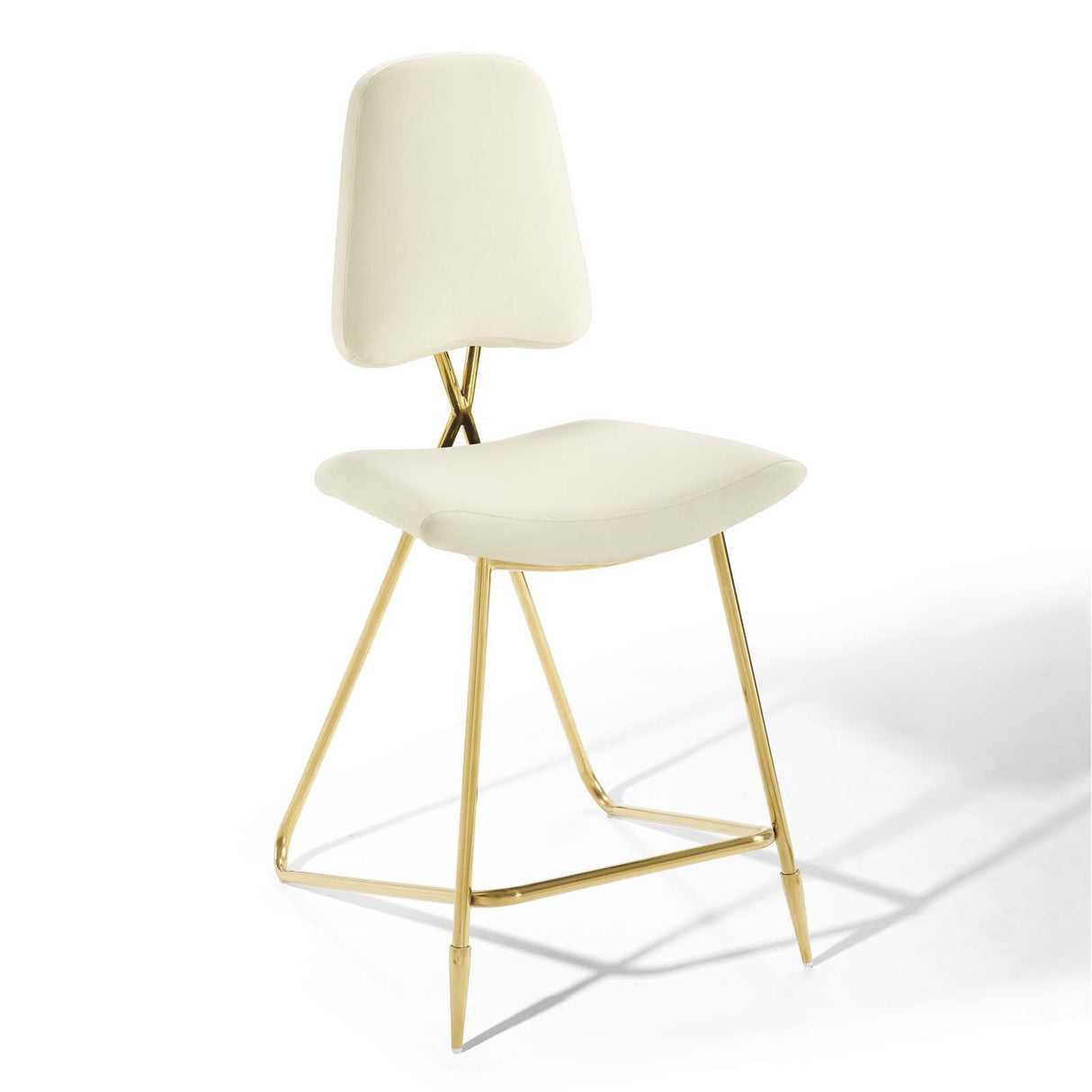 Ponder Performance Stool In Velvet