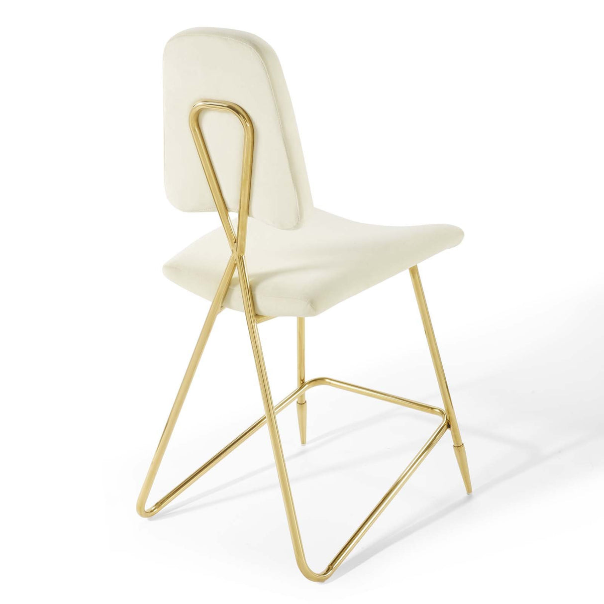 Ponder Performance Stool In Velvet