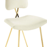 Ponder Performance Stool In Velvet