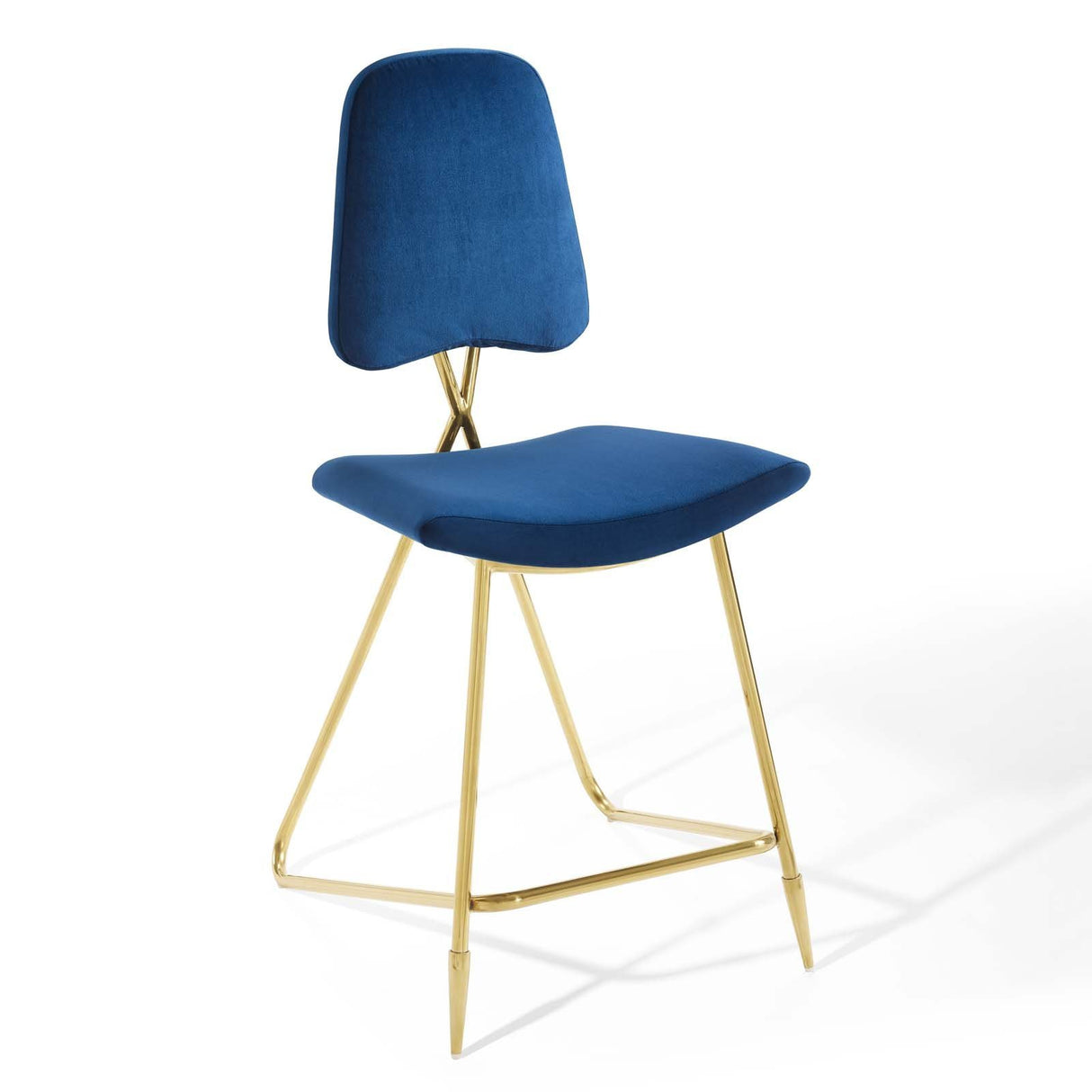 Ponder Performance Stool In Velvet