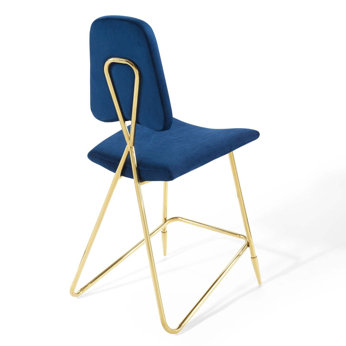 Ponder Performance Stool In Velvet