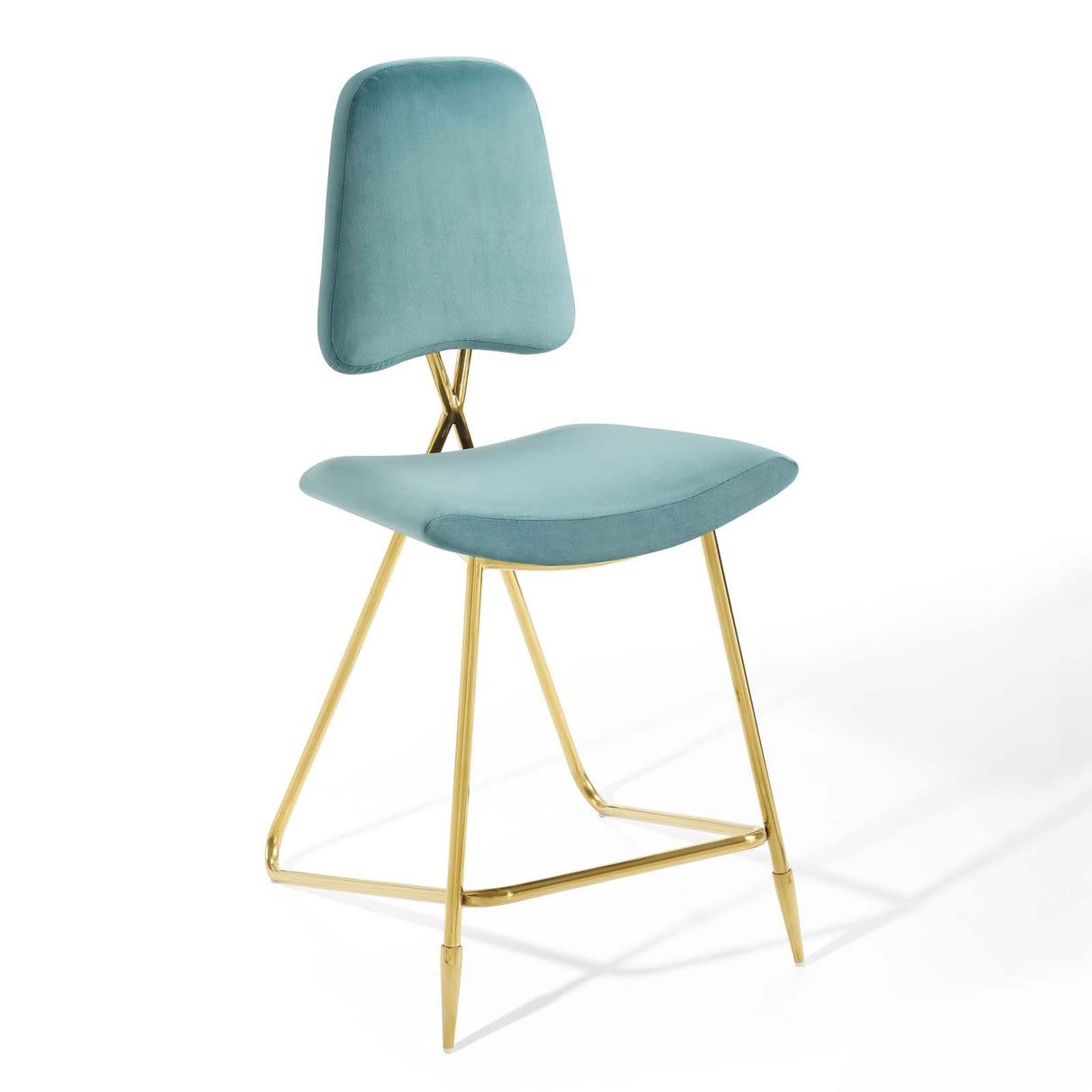 Ponder Performance Stool In Velvet