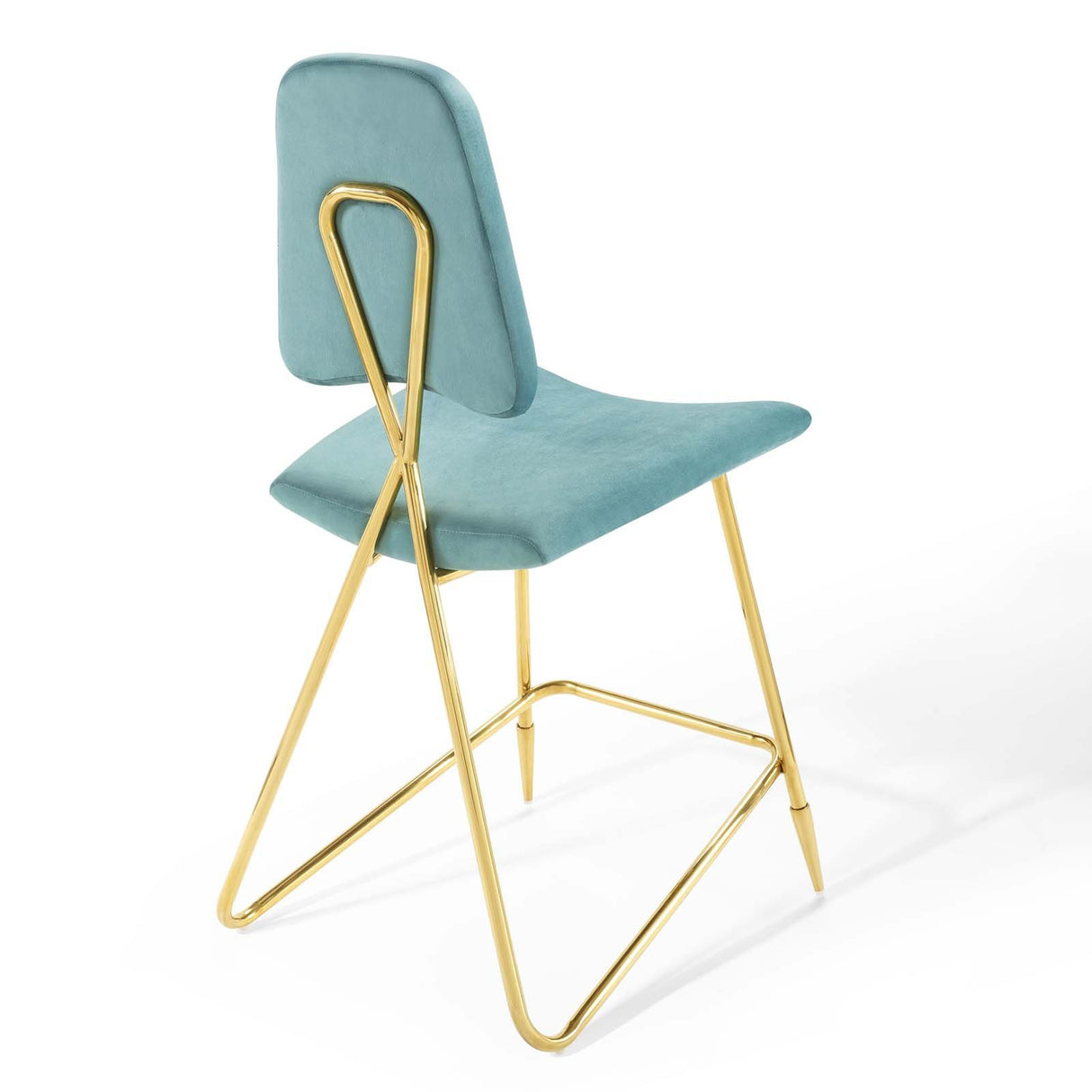 Ponder Performance Stool In Velvet