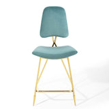 Ponder Performance Stool In Velvet