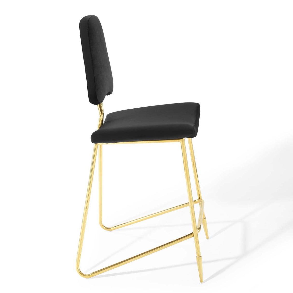 Ponder Performance Stool In Velvet