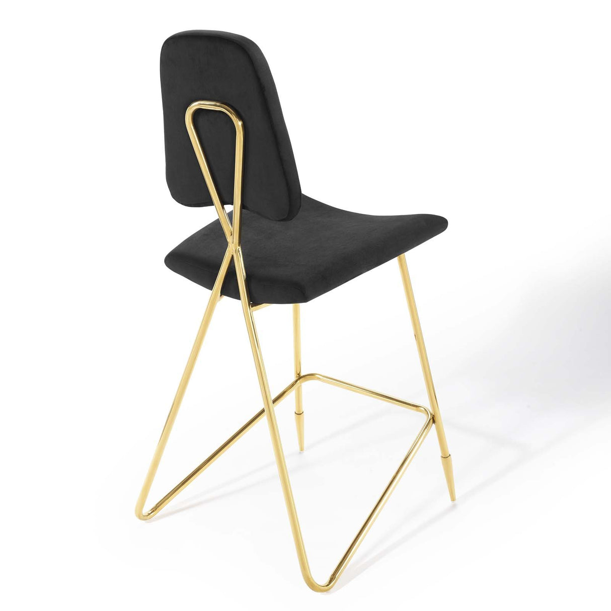 Ponder Performance Stool In Velvet