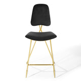 Ponder Performance Stool In Velvet