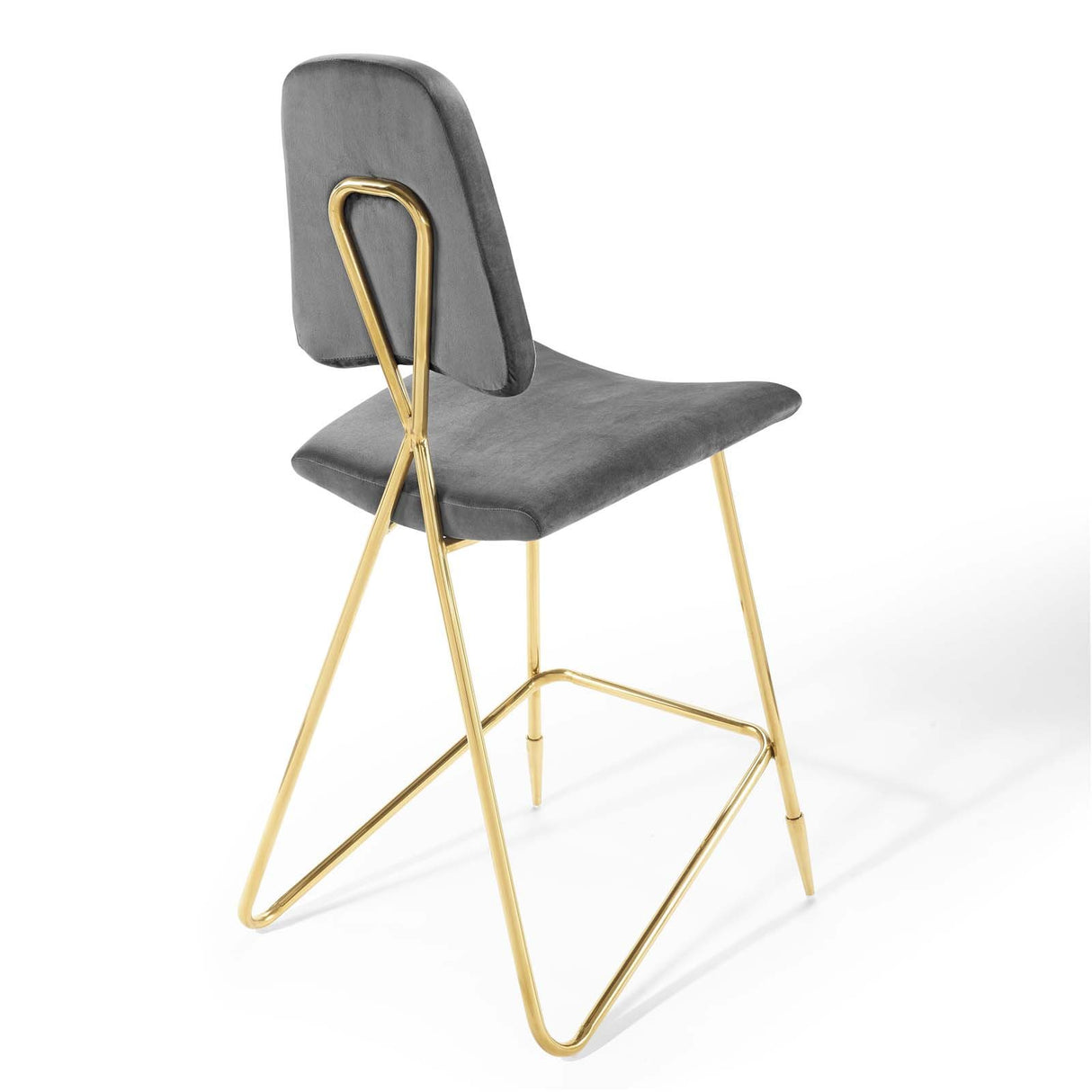 Ponder Performance Stool In Velvet