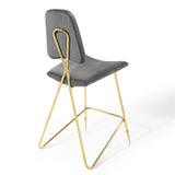 Ponder Performance Stool In Velvet