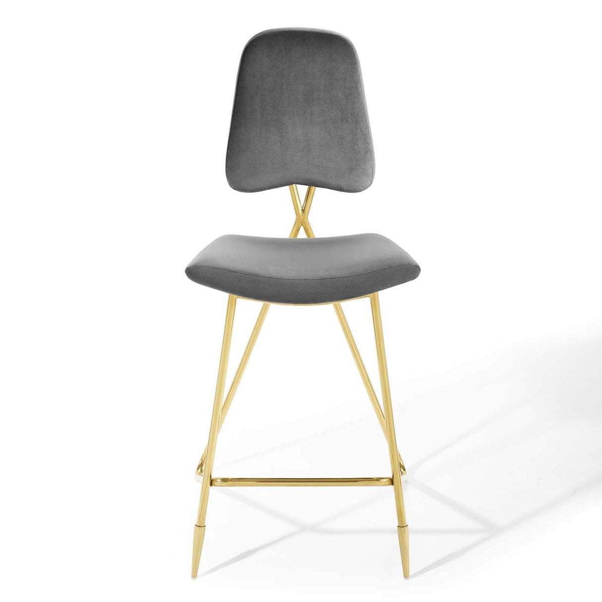 Ponder Performance Stool In Velvet