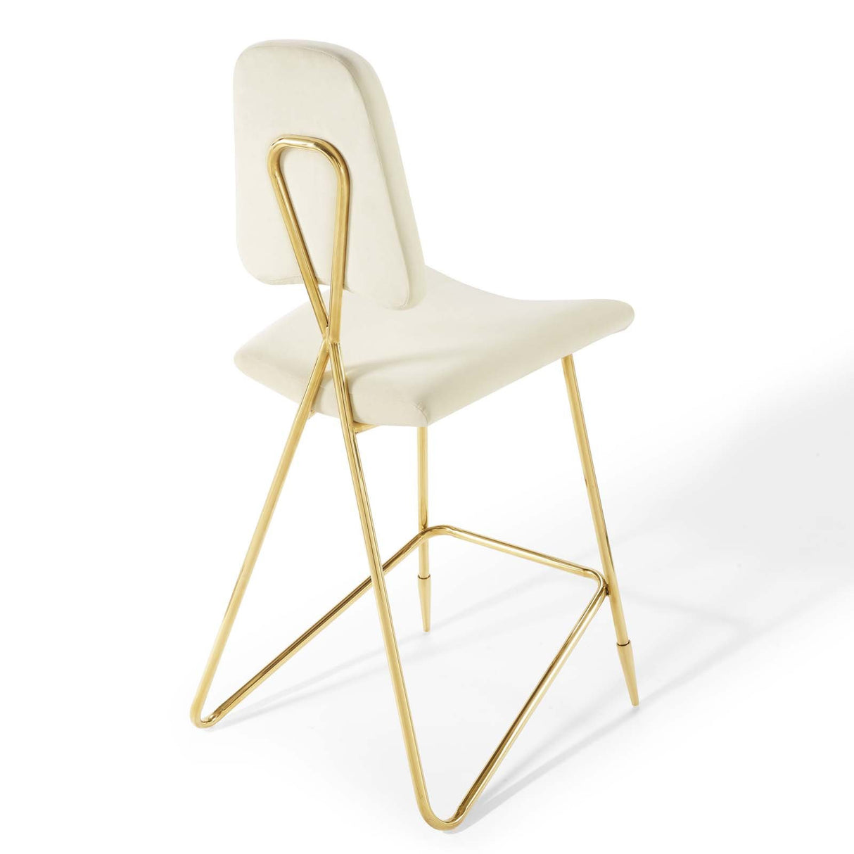 Ponder Performance Stool In Velvet