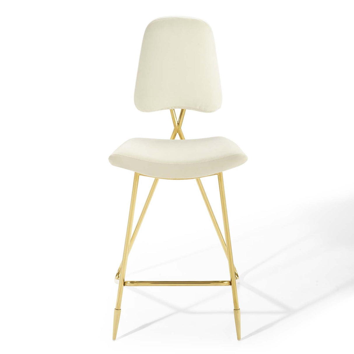 Ponder Performance Stool In Velvet