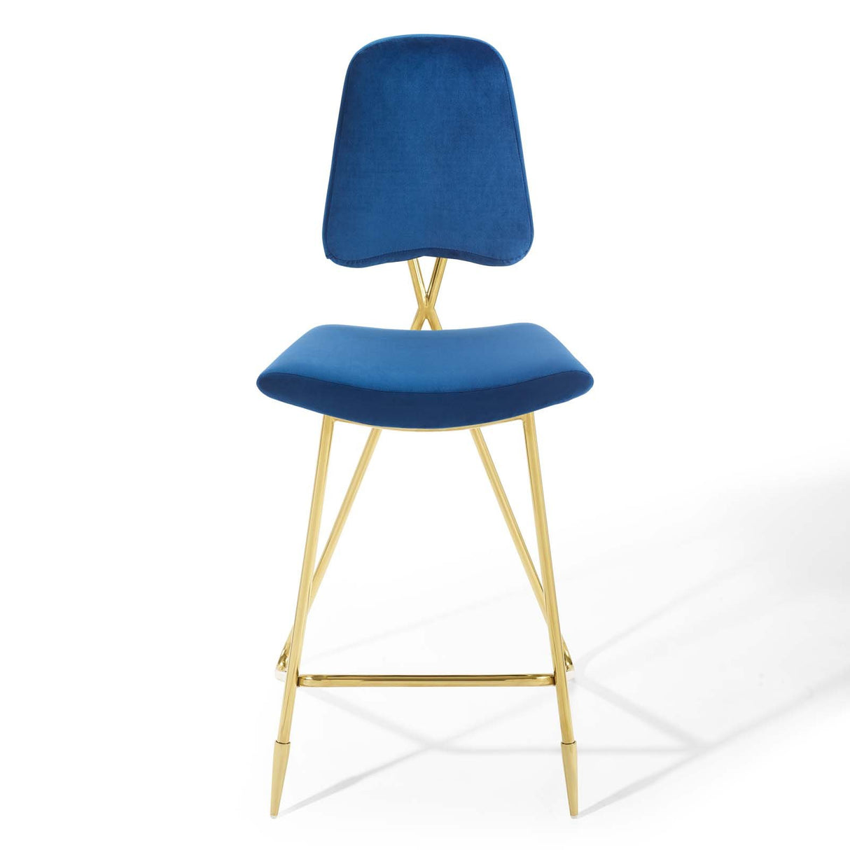 Ponder Performance Stool In Velvet