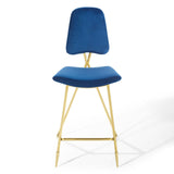 Ponder Performance Stool In Velvet