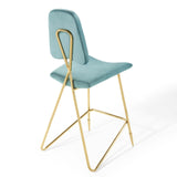 Ponder Performance Stool In Velvet