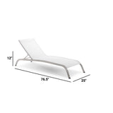 Savannah Outdoor Patio Mesh Chaise Lounge Set of 2