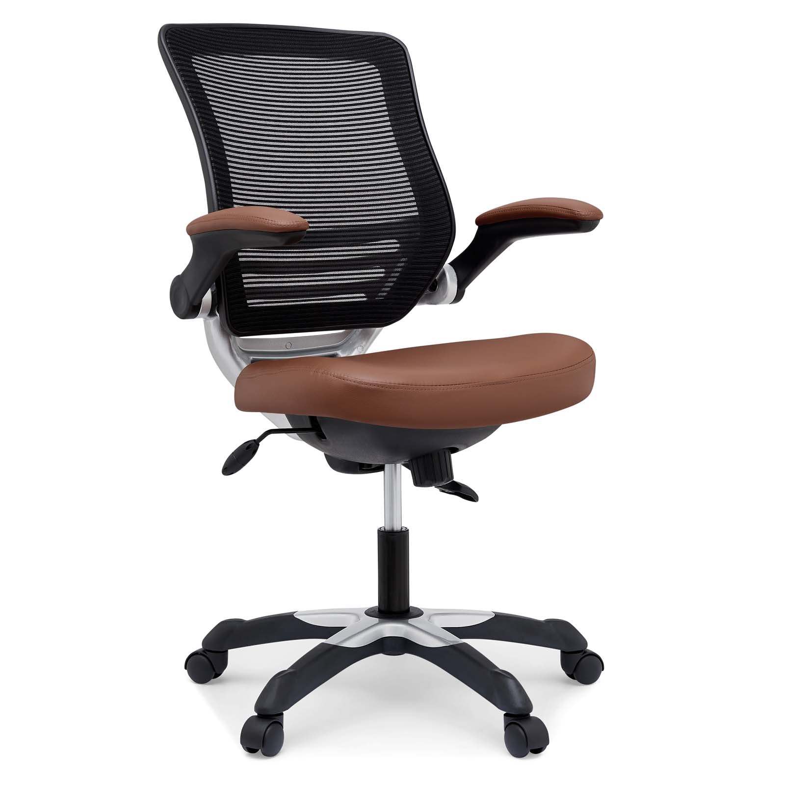 Shop Red Edge Vinyl Office Chair at BUILDMyplace