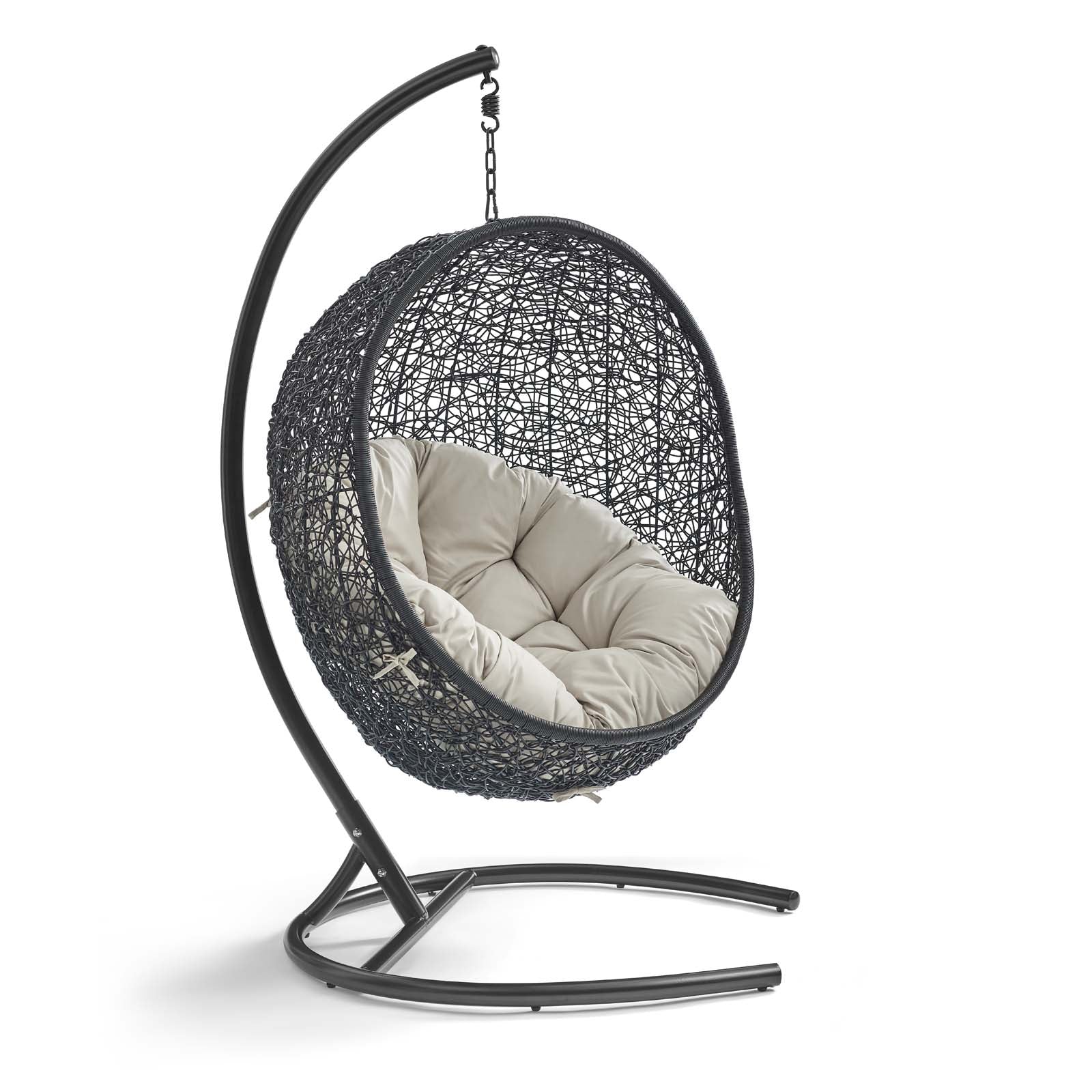 Hanging Basket Swing Chair For Indoor/Outdoor Decor - Encase Swing Outdoor Patio Lounge Chair